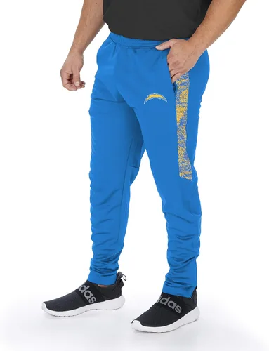 Vista 28 de Zubaz NFL Mens Track Pant with Half Sides