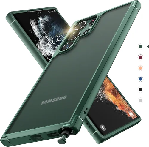 Vista 17 de TOCOL Funda para iPhone 17e, compatible con Magsafe, protección militar contra caídas, delgada, translúcida, mate, a prueba de golpes, para iPhone