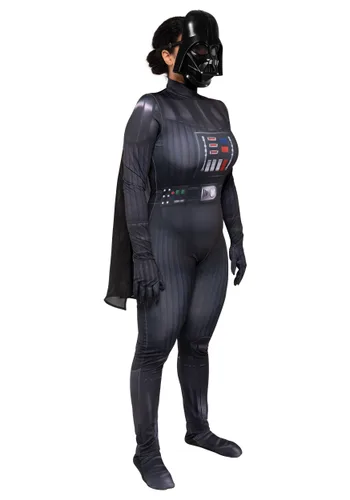Vista 12 de Disfraz Zentai de Darth Vader para Mujer Multicolor