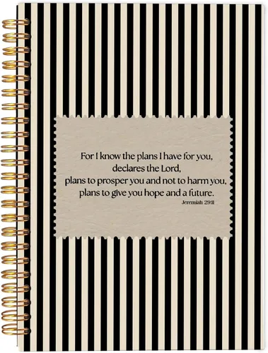 Vista 28 de Faith Can Move Mountains - Cuaderno cristiano - Regalos cristianos inspiradores para mujeres, cuadernos de diario bíblico para tomar notas, cuaderno