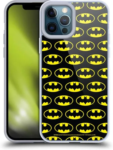 Vista 135 de Head Case Designs Funda de gel con licencia oficial de Batman DC Comics Bat Signal Logos [protección de grado militar] compatible con Apple iPhone 7