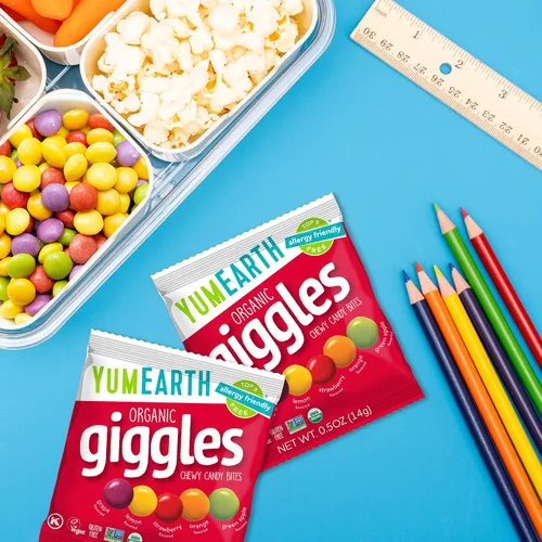 Vista 10 de YumEarth Organic Giggles - Caramelos masticables aptos para alérgicos