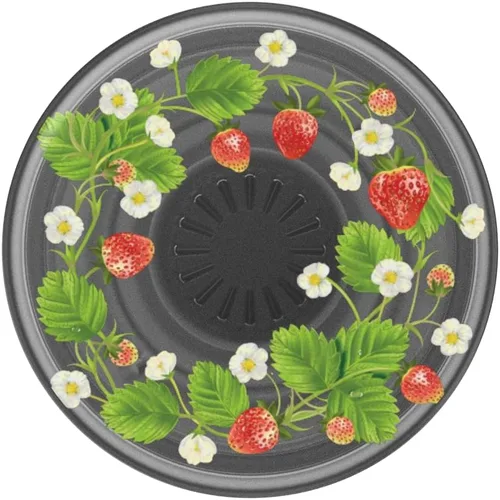 Vista 4 de PopSockets Agarre adhesivo para teléfono, soporte, soporte para teléfono, fruta - recolección de bayas