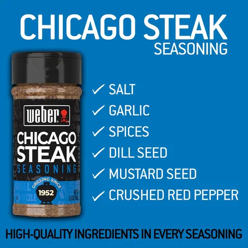 Vista 3 de Weber Chicago - Condimento para carne, 5.5 oz