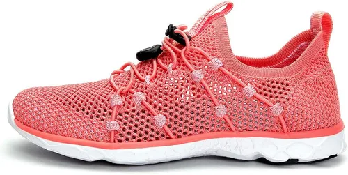 Vista 2 de MOERDENG - Zapatos de agua de secado rápido para mujer, ligeros, para deportes al aire libre, playa, piscina, ejercicio