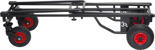 Vista 9 de Gator Frameworks Carrito multiusos plegable todo terreno con extensión de 30-52" y capacidad de carga de 500 libras (GFW-UTL-CART52AT)