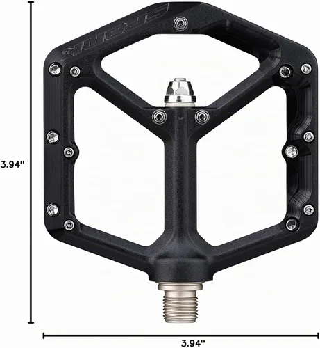 Vista 6 de SPANK OOZY - Pedales de reinicio ultrafinos para carreras y freeride Negro