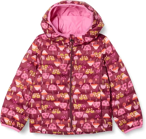 Vista 9 de Amazon Essentials Chaqueta acolchada con capucha ligera y resistente al agua para niñas y niños pequeños Negro