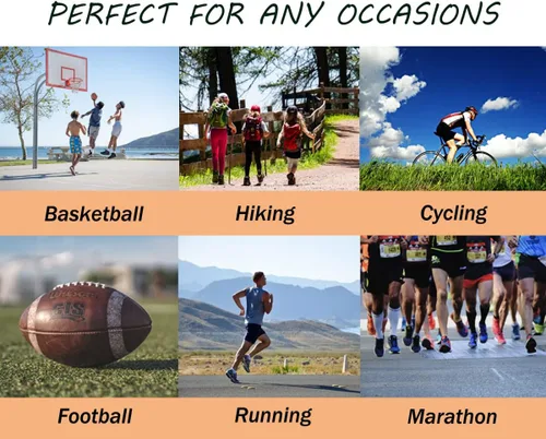 Vista 6 de Elite - Calcetines de baloncesto gruesos para ciclismo, calcetines deportivos para hombres, mujeres y niños