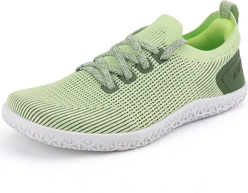 Vista 12 de ASITVO Women's Wide Barefoot Zero Drop Sole Minimalist Width Toe Box Walking Shoes Sneakers Colourful Knit Upper