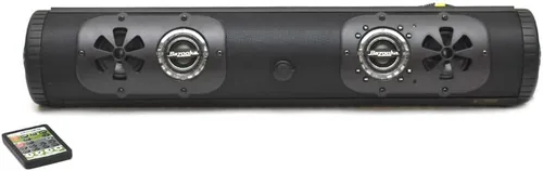 Vista 7 de Bazooka Barra de fiesta LED G2 Bluetooth y transmisor FM (24" de doble cara)