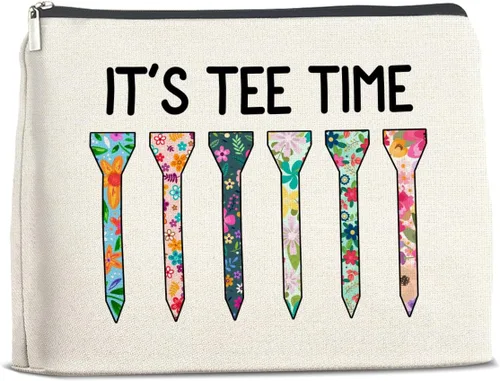 Vista 9 de Bolsa de maquillaje floral humor, regalos para mujer, B