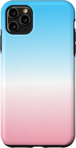 Vista 13 de Transgender Flag Colors Gradient Trans Pride Case for iPhone 17
