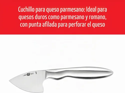 Vista 7 de ZWILLING Colección Juego de cuchillos de queso de 3 piezas para tabla de embutidos, juego de regalo
