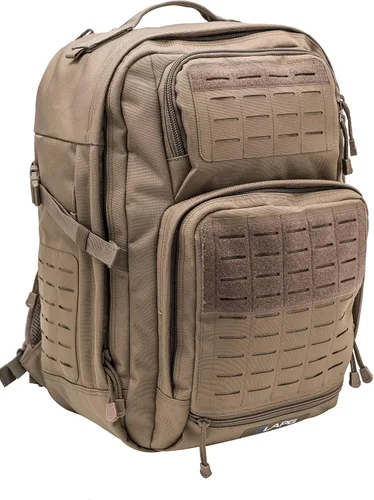Vista 13 de LA Police Gear Atlas - Mochila táctica de 24 horas para hombres o mujeres, mochila de senderismo grande, mochila de caza, mochila de insectos, Negro