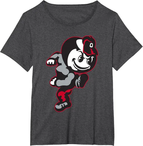 Vista 5 de Ohio State Buckeyes Vintage Brutus Camiseta con licencia