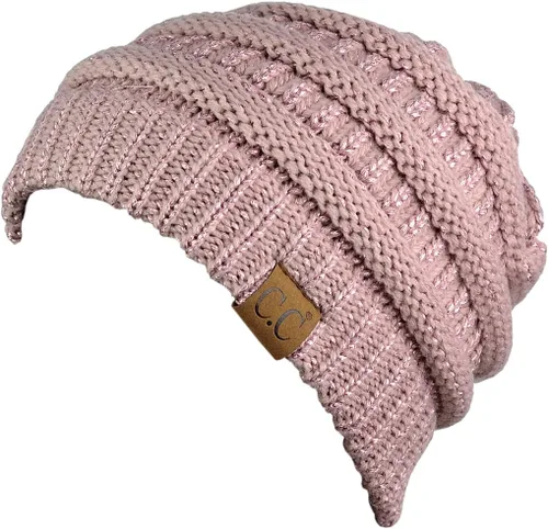 Vista 122 de C.C Trendy Warm Chunky Soft Stretch Cable Knit Beanie