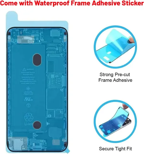 Vista 4 de Reemplazo de pantalla para iPhone 14 Plus, reemplazo de vidrio compatible con iPhone 14 Plus de 6.7 pulgadas, kit de reparación de pantalla