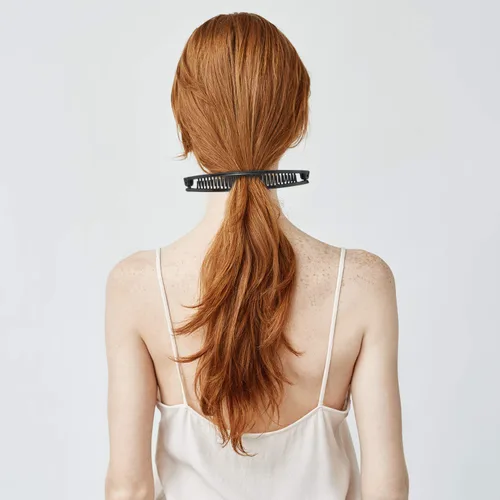 Vista 5 de WILLBOND 6 Piezas Pinzas de Plátano para Cabello Peines Sujetadores Pinzas Clásicas de Cabello con Forma de Banana Pinzas con Forma de Pez para Cola