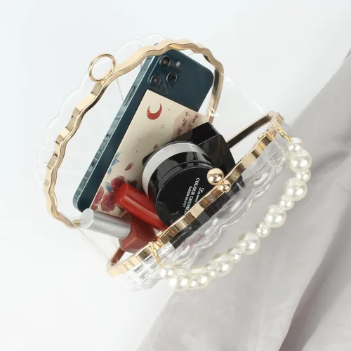 Vista 4 de Mini bolso cruzado con asa superior para mujer