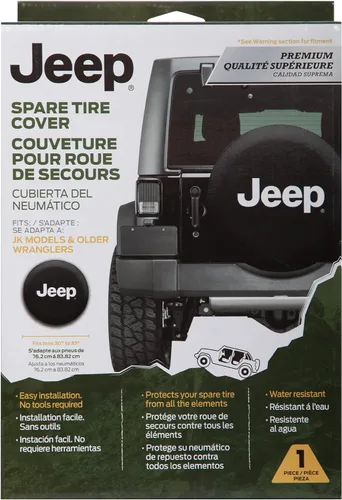 Vista 2 de Plasticolor 000793R01 Funda Premium para Neumático de Repuesto Jeep