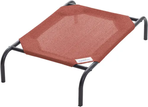 Vista 25 de Coolaroo Cama elevada y refrescante para perros, para interiores y exteriores, tamaño mediano, gris oscuro (Gunmetal)