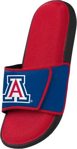 Vista 281 de FOCO Sandalias deportivas de espuma para ducha con logotipo de equipo universitario de la NCAA para hombre