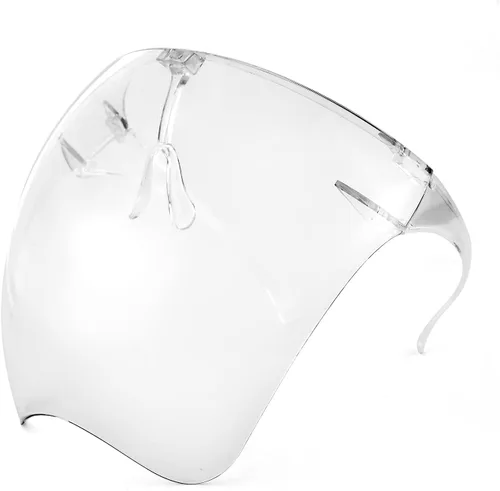 Vista 11 de FEISEDY Visera Facial de Cobertura Completa Gafas Protectoras Escudo Espejo Gafas de Sol Anti Niebla B2781