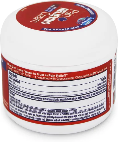 Vista 7 de Blue Goo Crema para aliviar el dolor: alivio para el dolor de espalda/cuello, músculo/articulación relacionados con deportes