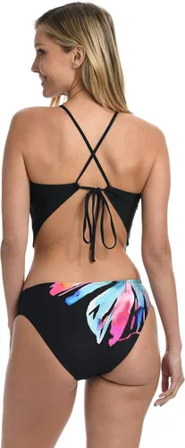 Vista 2 de Traje de baño tankini con pañuelo halter