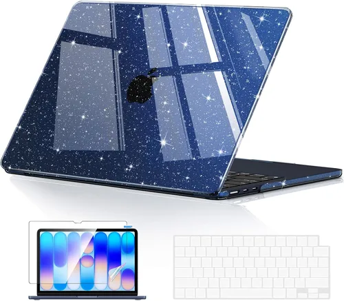 Vista 14 de EooCoo Funda para MacBook Neo de 13 pulgadas 2026, 100% color coincidente Blush brillante