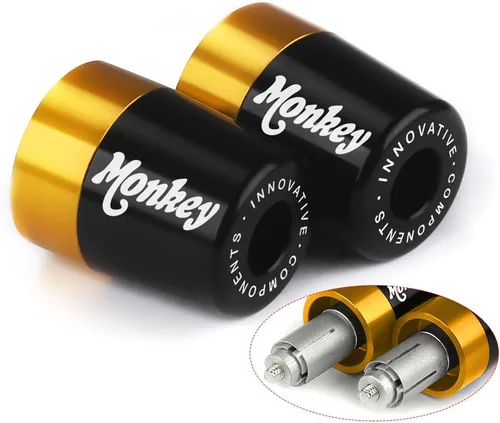 Vista 9 de Tapas de enchufe para manillar con extremos de manillar compatibles con Honda Monkey 125M 125MA 2019-2023 Almohadilla de equilibrio de motocicleta