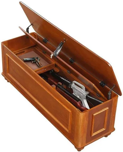 Vista 2 de American Furniture Classics Cofre de esperanza modelo 540 con ocultación de pistola