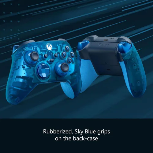 Vista 7 de Microsoft QAU-00150 Wireless Controller for Xbox Series XS Sky Cipher Special Edition (Renewed)