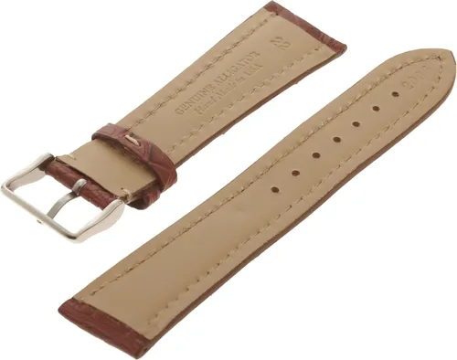 Vista 2 de Hadley-Roma Correa de reloj de cuero para hombre (modelo MS2006RA-180)