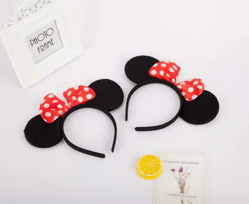 Vista 3 de FANYITY 2 Pcs Mouse Ears,Mouse Costume Ears Headband for Girls Women Party Mic2018898
