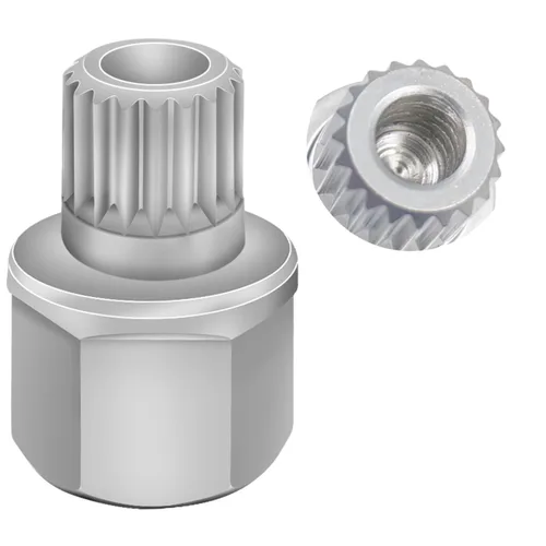 Vista 13 de Llave de tuerca de bloqueo de rueda de 11/15PT compatible con BMW, adaptador de tuerca de bloqueo de rueda, herramienta de extracción de orejetas