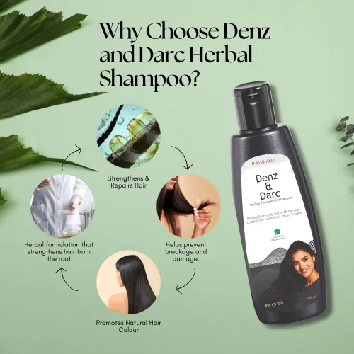 Vista 3 de ATRIMED Denz & Darc Champú Terapéutico Herbal