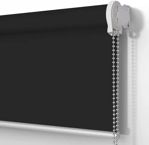 Vista 12 de Persianas blackout enrollables personalizadas simples y elegantes, para ventanas, puertas, puertas francesas, ahorro de energía, protección UV