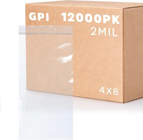 Vista 26 de GPI - Bolsas pequeñas con cremallera de 2 x 4 pulgadas, 1000 unidades, 2 mil, bolsas de plástico transparente con cierre de cremallera, con cierre