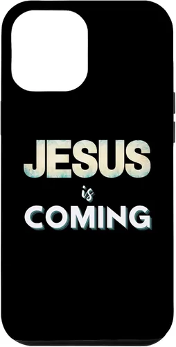 Vista 6 de Funda para iPhone 11 Jesus Is Coming Christian Faith Quote Revelation Saying