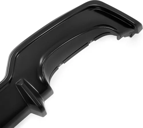 Vista 5 de HECASA Difusor trasero compatible con Toyota Corolla/Auris Hatchback 2019-2022 Alerón Divisor de Labio de Parachoques de Plástico ABS Negro