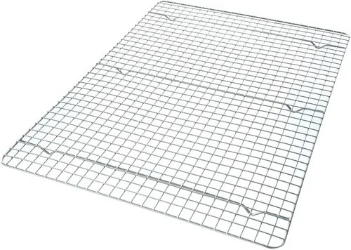 Vista 2 de Juego de bandejas para hornear y rejillas de enfriamiento antiadherentes USA Pan XL, Juego de 2