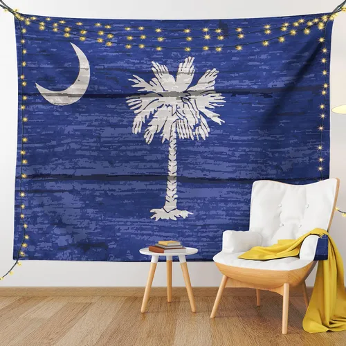 Vista 15 de Lunarable Tapiz de Puerto Rico, histórico Fort San Felipe del Morro, paisaje de América Central y Caribe, decoración de tela para colgar en la pared