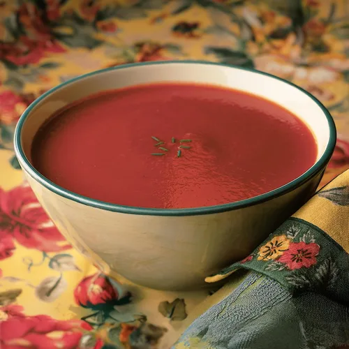 Vista 4 de Amy's Sopa, sin gluten, crema orgánica de tomate, baja en grasa, 14.5 onzas