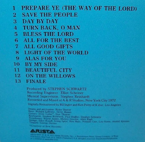 Vista 3 de Godspell Soundtrack