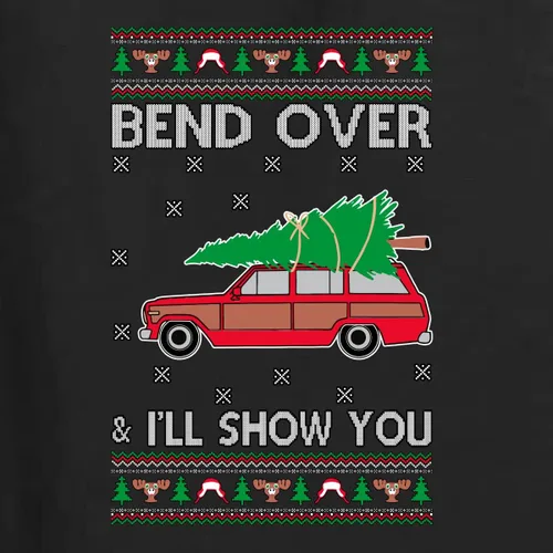 Vista 3 de Wild Bobby Suéteres feos de Navidad para parejas, unisex, a juego, para él y ella, sudaderas navideñas