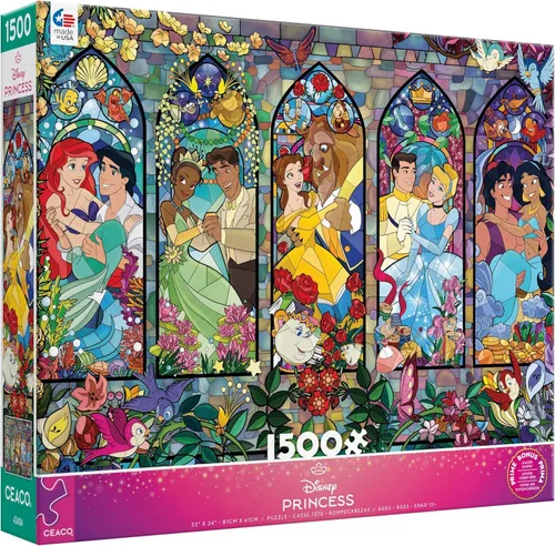 Vista 15 de Ceaco - Disney Stitch Galaxy Grunge - Rompecabezas de 300 piezas grandes