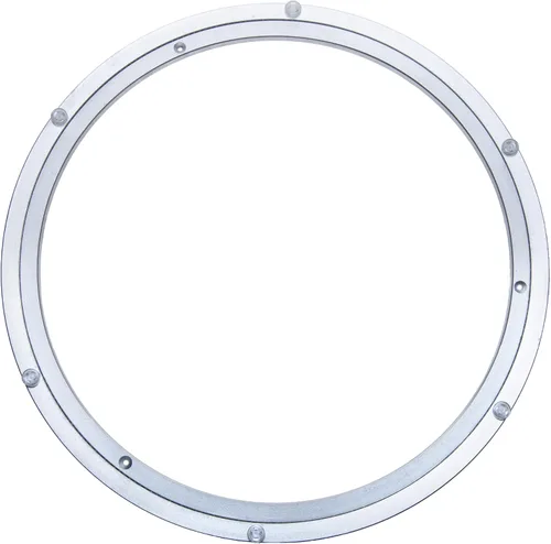 Vista 11 de Placa giratoria de aluminio resistente Lazy Susan con rodamiento giratorio para mesa de comedor (4 pulgadas)