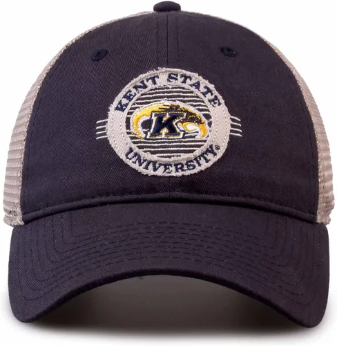Vista 44 de The Game NCAA Snapback - Parche de malla - Comodidad clásica - Tamaño ajustable - Deja que todos sepan a qué equipo apoyas School seal patch with